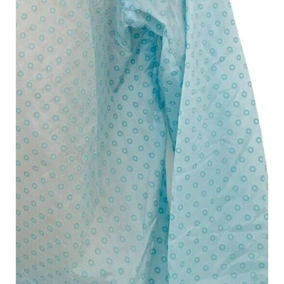 Nike Running Women's Sz M Blue Transparent Full Zip Windbreaker Hooded Jacket - Picture 10 of 10